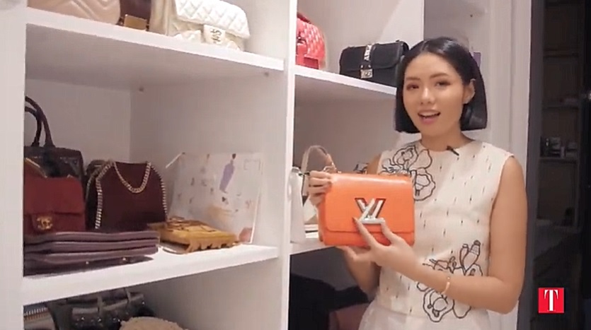 Tas LV Twist Olivia Lazuardy (YouTube)