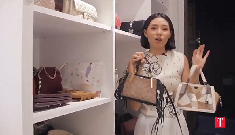 Tas mewah Coach Olivia Lazuardy (YouTube)