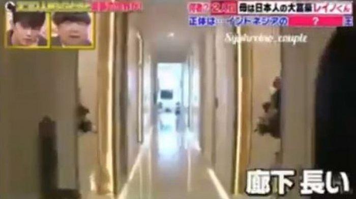 Penampakan lorong di apartemen mewah Reino Barack ( Twitter/@juriglagu)