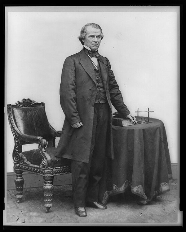 Presiden Amerika Serikat, Andrew Johnson (Senate.gov).