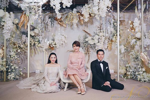 Putri Thailand hadiri pesta pernikahan putri Thaksin Shinawatra (Instagram/@ingshin21)