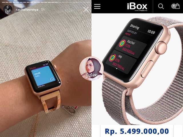 Apple Watch Rachel Vennya