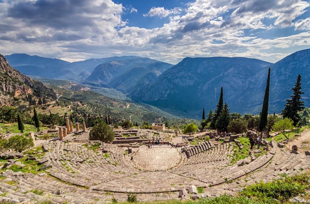 Delphi Theater, Wisata Yunani