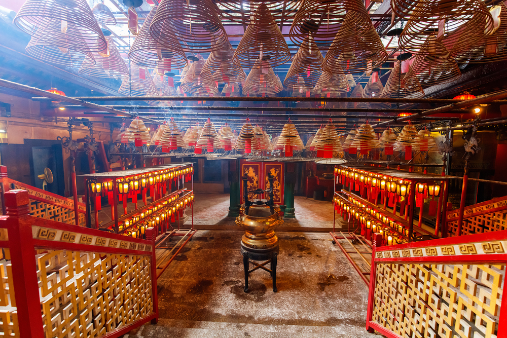 Man Mo Temple, Tempat wisata gratis di Hong Kong