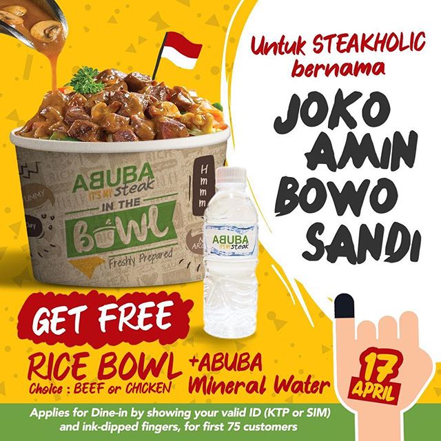 Promo pemilu 2019
