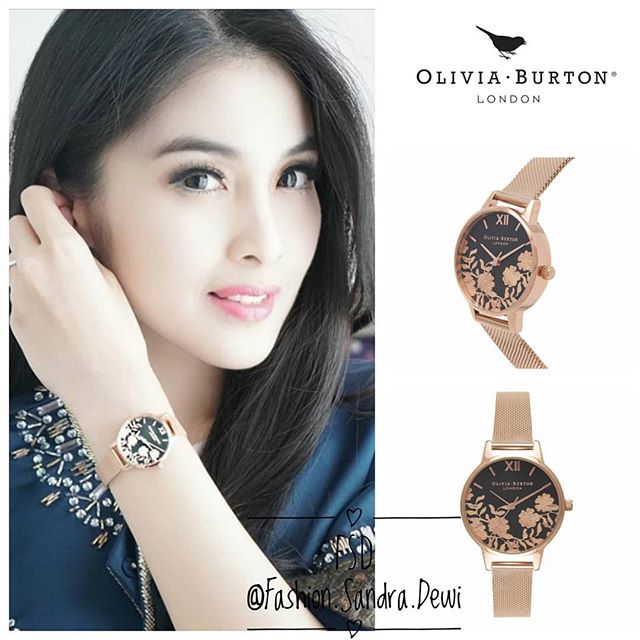Sandra Dewi, Olivia Burton Lace Detail