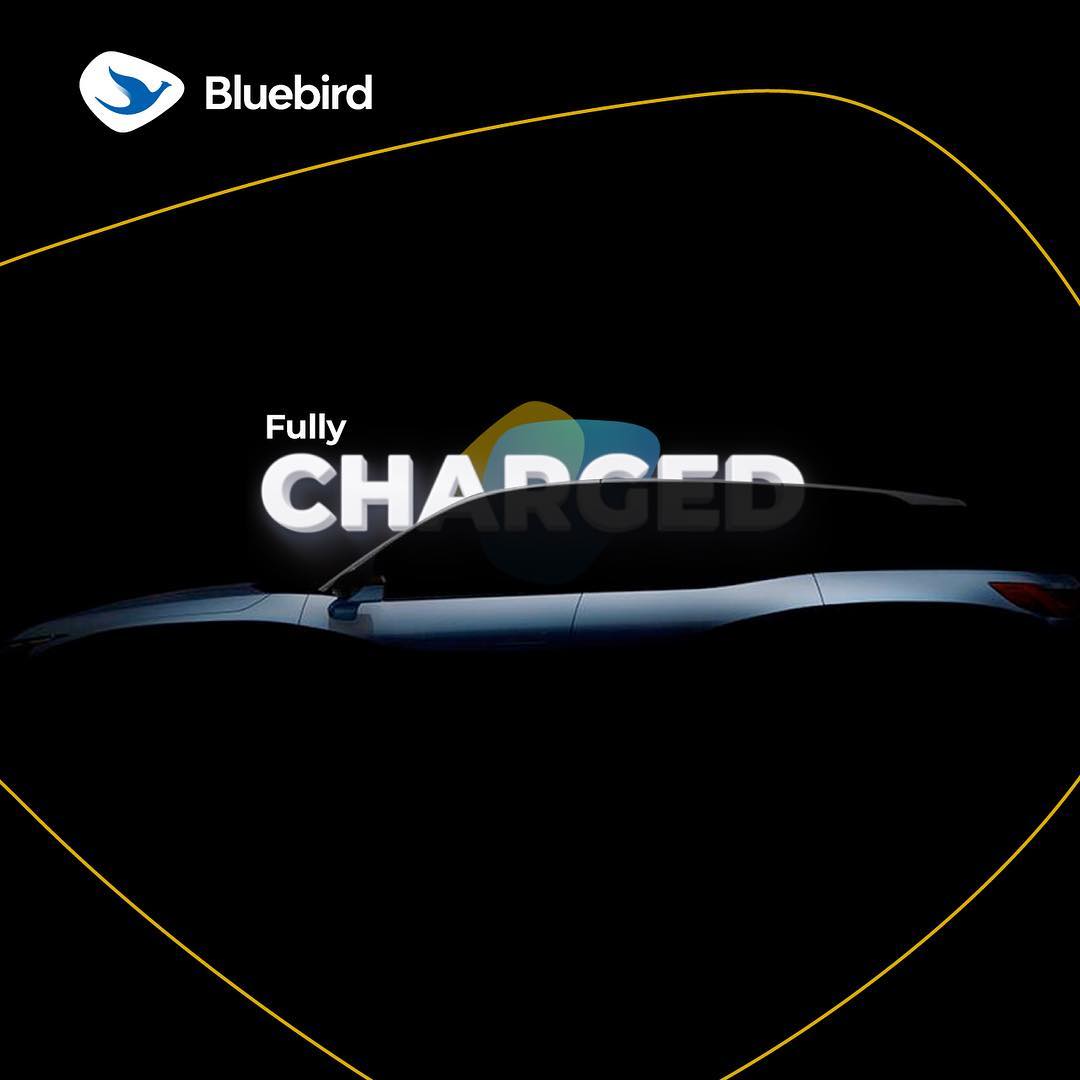taksi blue bird listrik
