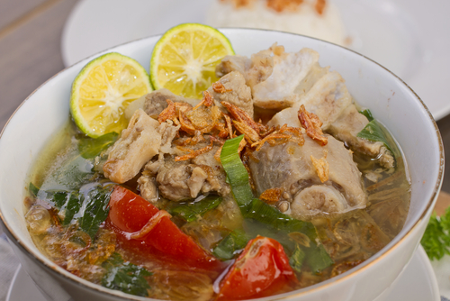 Menu buka puasa berkuah