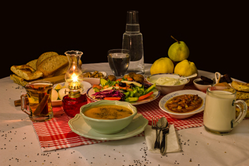 Menu buka puasa dan sahur