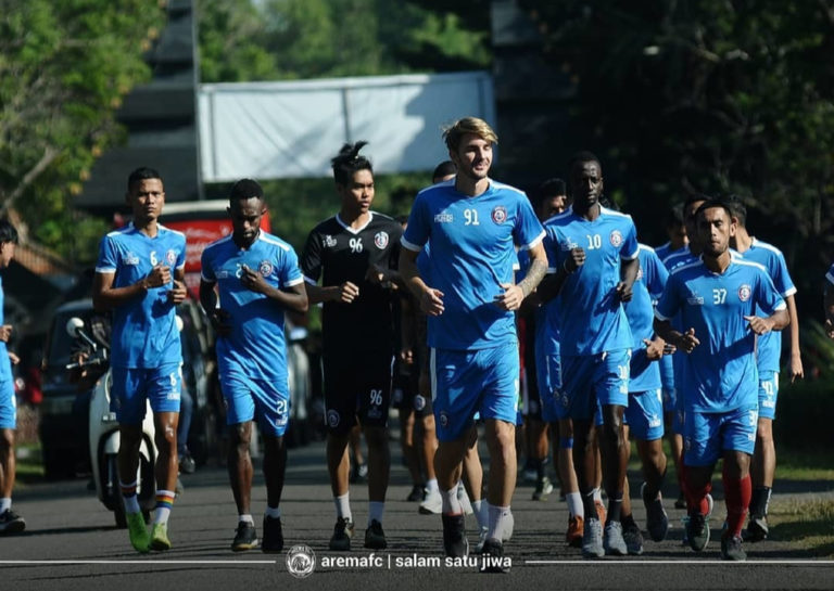 Arema FC, jadi salah satu Klub Sepakbola Indonesia dengan pemain termahal (Instagram).