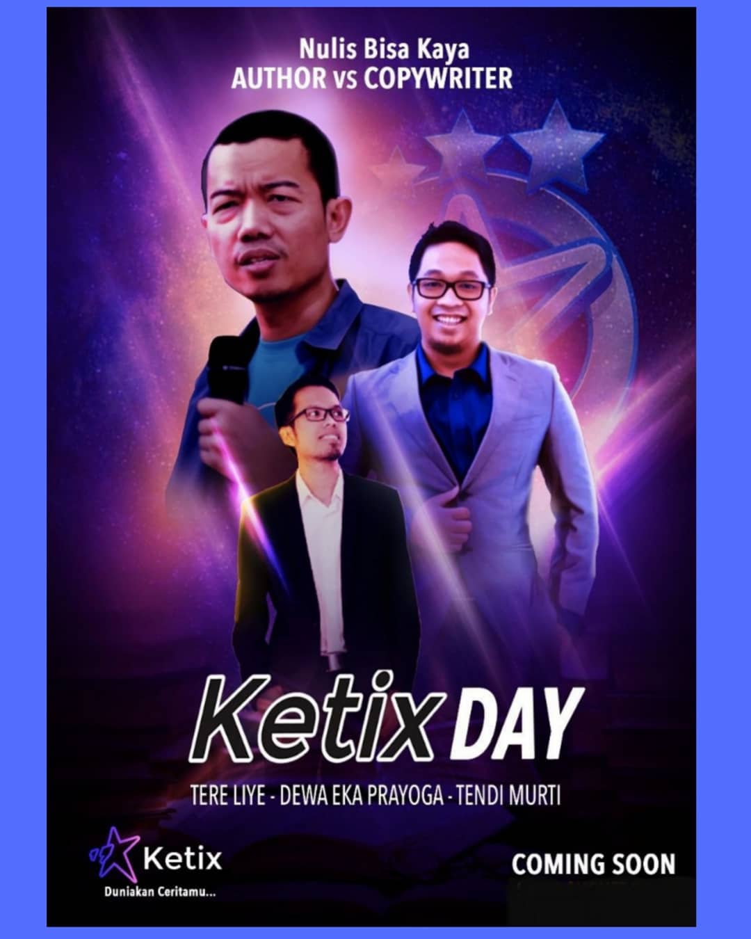 jadi penulis di ketix