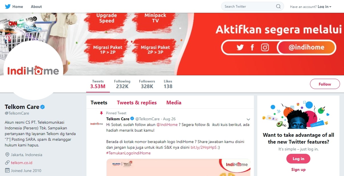 Cek tagihan IndiHome