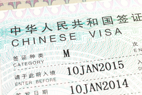 visa china