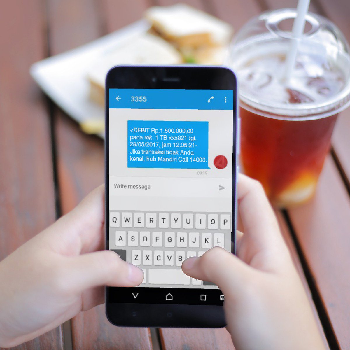 SMS Banking Mandiri