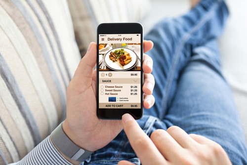 aplikasi ponsel food delivery