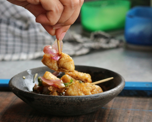 makanan khas jawa barat tahu gejrot